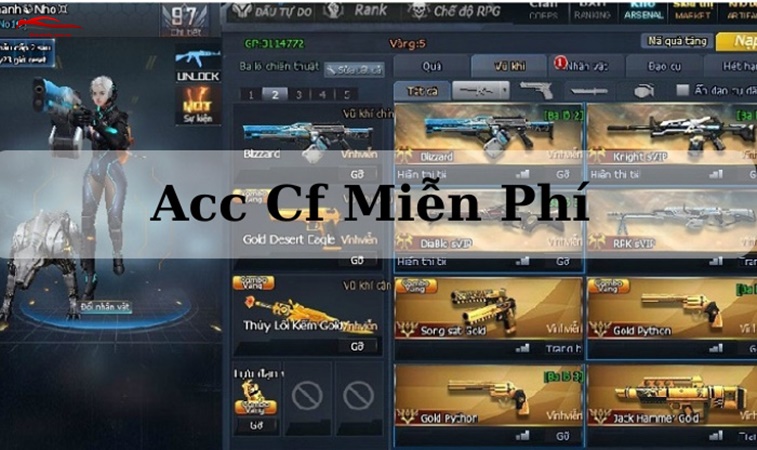Acc Cf Miễn Phí
