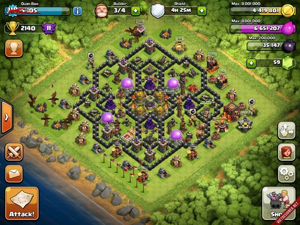 Acc Clash of Clan miễn phí