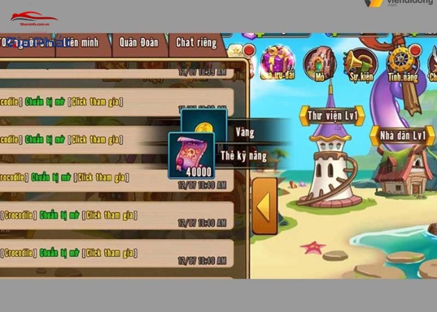 Acc Đảo kho báu Vip Acc Đảo kho báu Vip