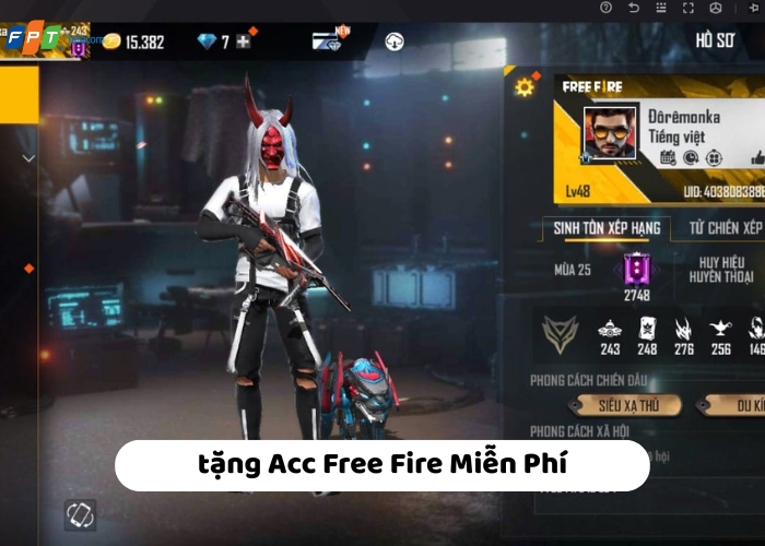 Acc Free Fire Miễn Phí