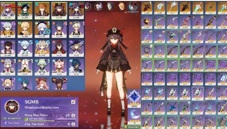 Acc Genshin Impact miễn phí