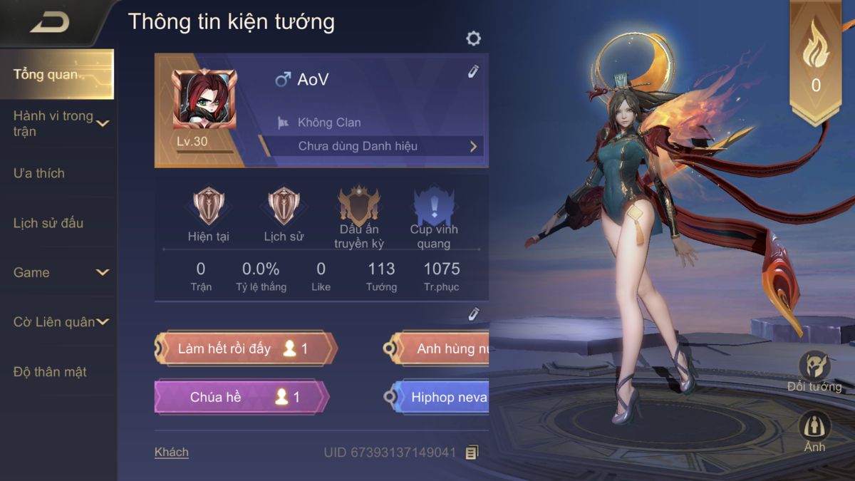 Acc Liên Quân miễn phí