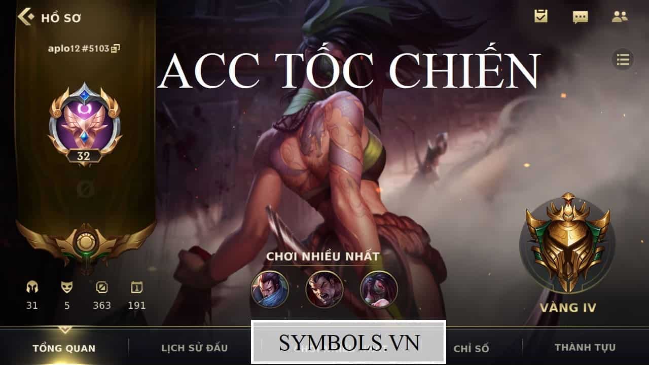 Acc Tốc Chiến Free