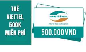 Nhận thẻ Viettel miễn phí