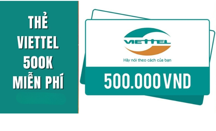 Nhận thẻ Viettel miễn phí