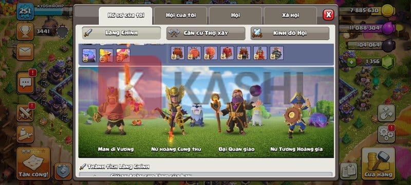 Nick Clash Of Clans Miễn Phí