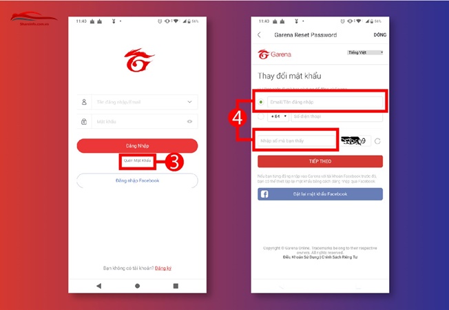 Tài Khoản Garena Miễn Phí