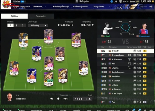 Tặng Acc FiFa Online 4