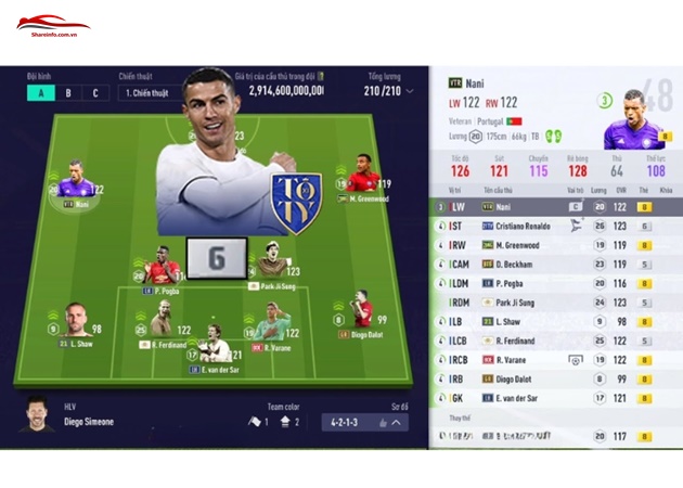 Tặng Acc FiFa Online 4