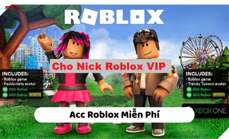Tặng nick Roblox VIP miễn phí