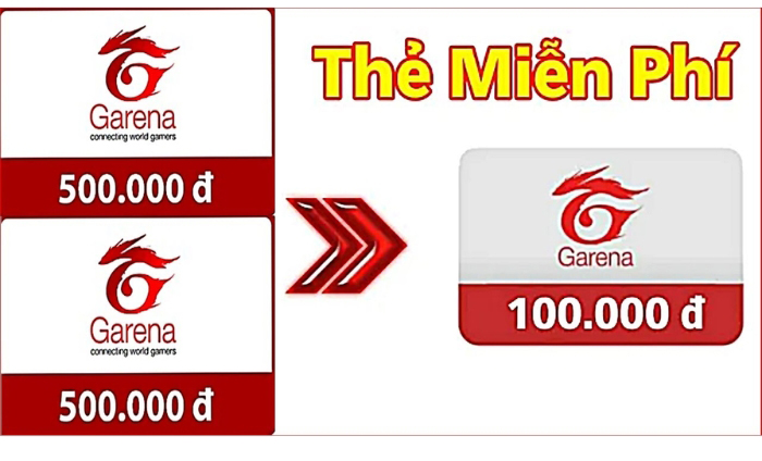 Thẻ nạp garena miễn phí