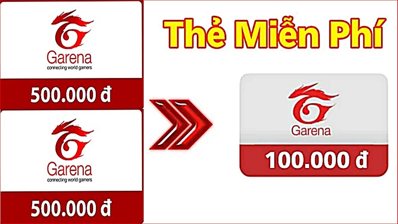 Thẻ nạp garena miễn phí