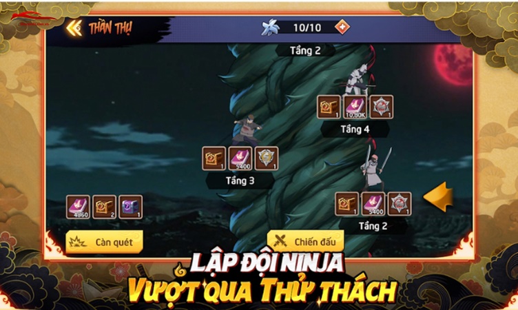 acc Huyền Thoại Nhẫn Giả miễn phí