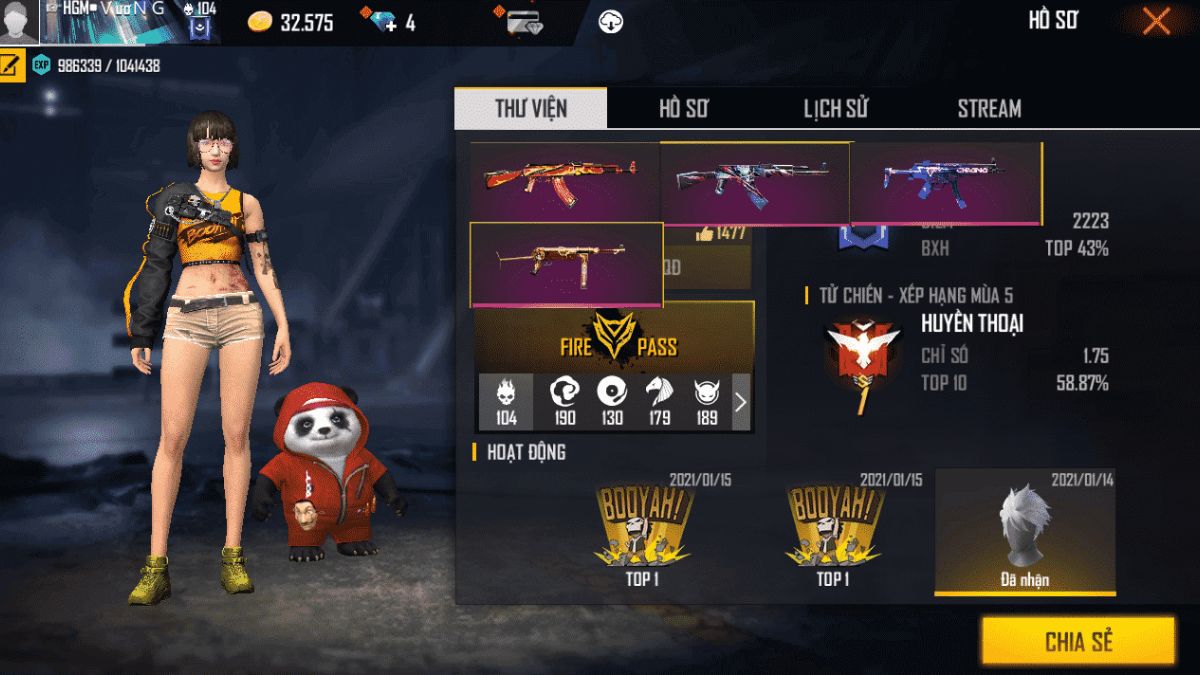 acc ff miễn phí